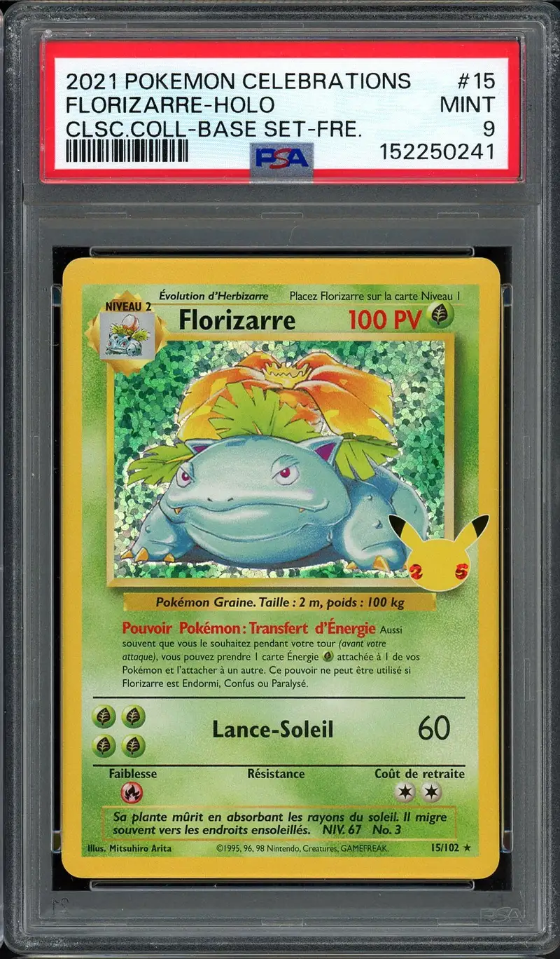PSA 9 Florizarre Holo