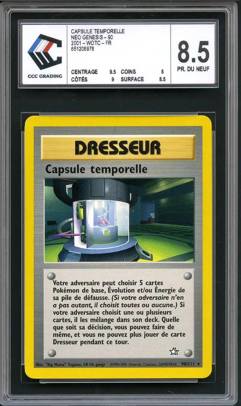 CCC 8.5 Capsule temporelle