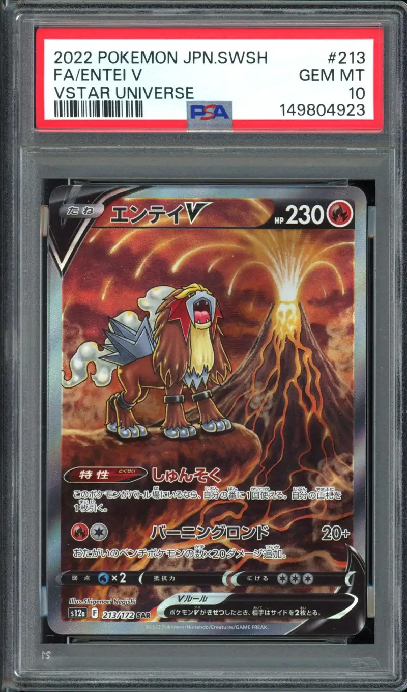 PSA 10 Entei V