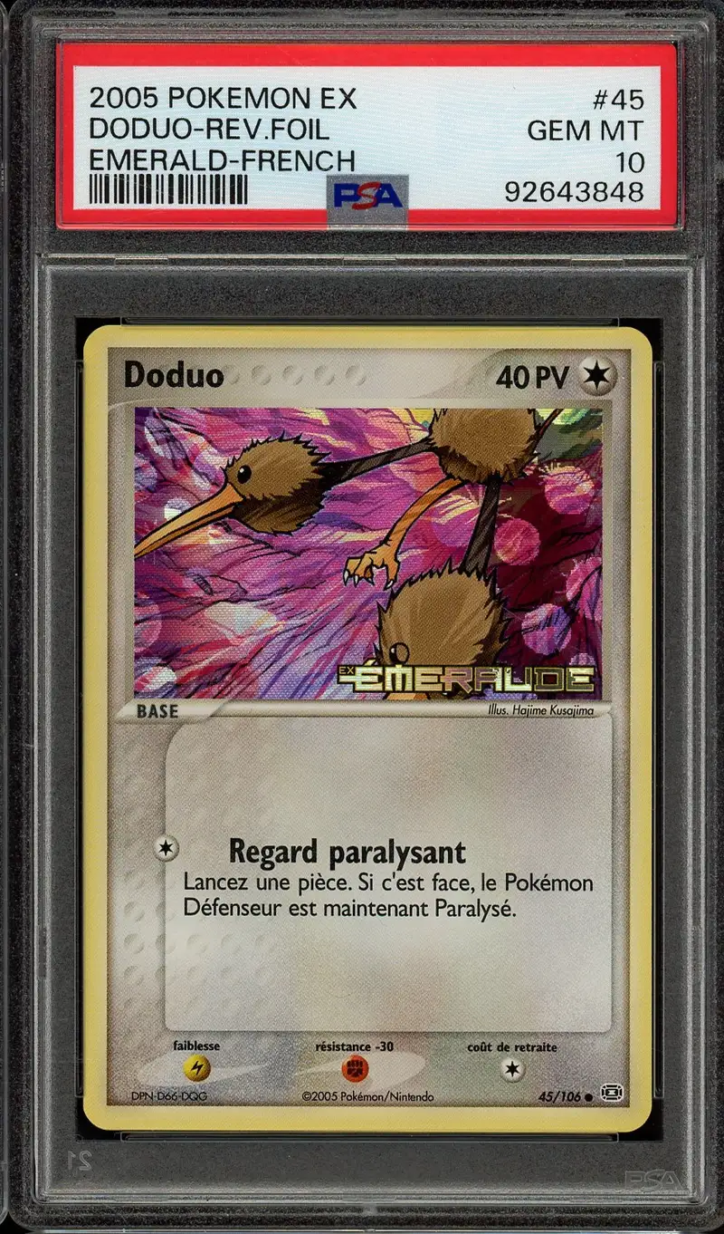 PSA 10 Doduo Reverse
