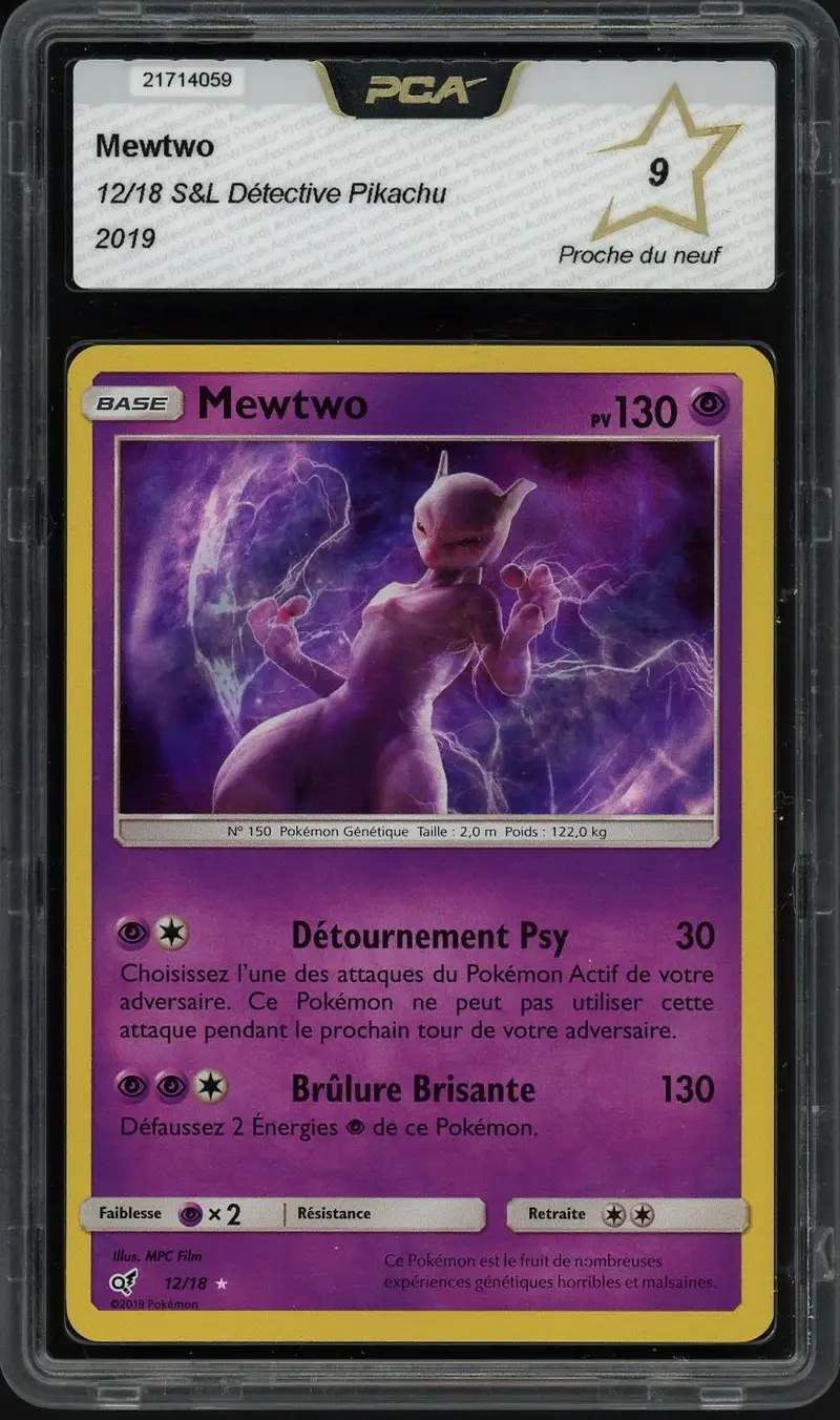 PCA 9 Mewtwo Holo