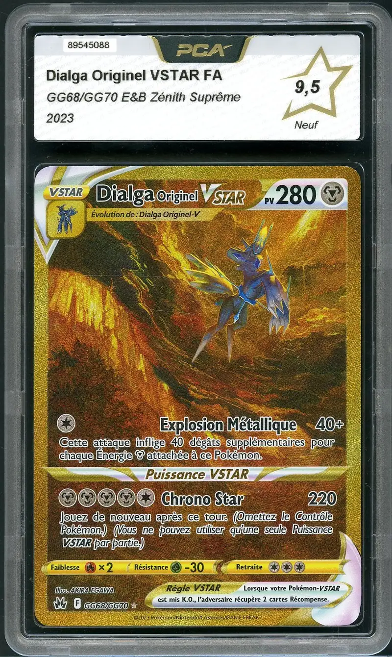 PCA 9.5 Dialga Originel VStar Gold