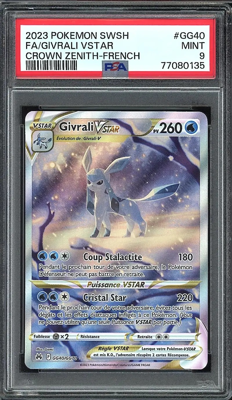 PSA 9 Givrali VStar