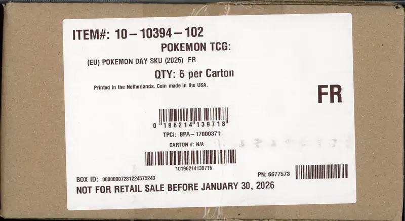 Case Coffret Journée Pokemon 2026