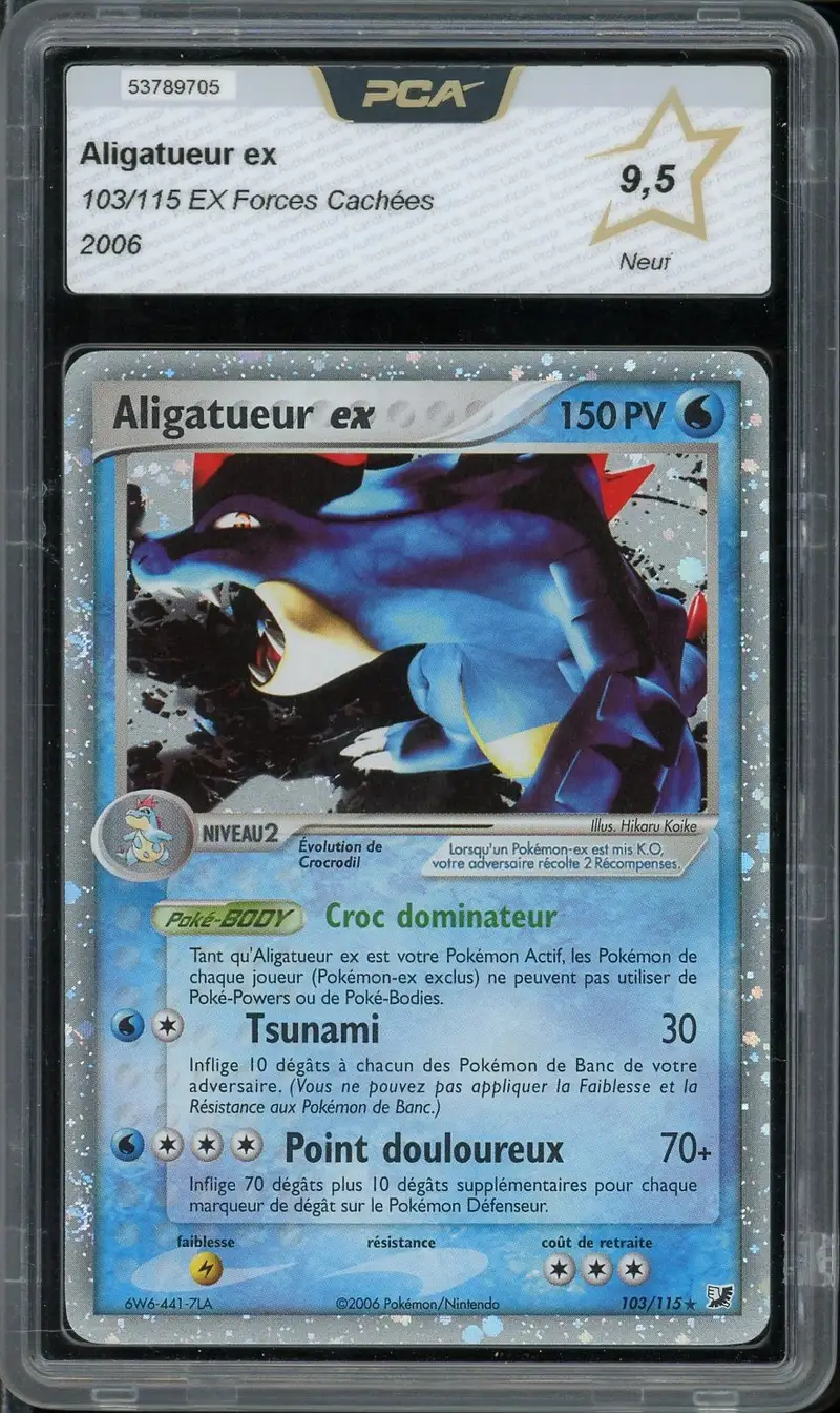 PCA 9.5 Aligatueur Ex Holo