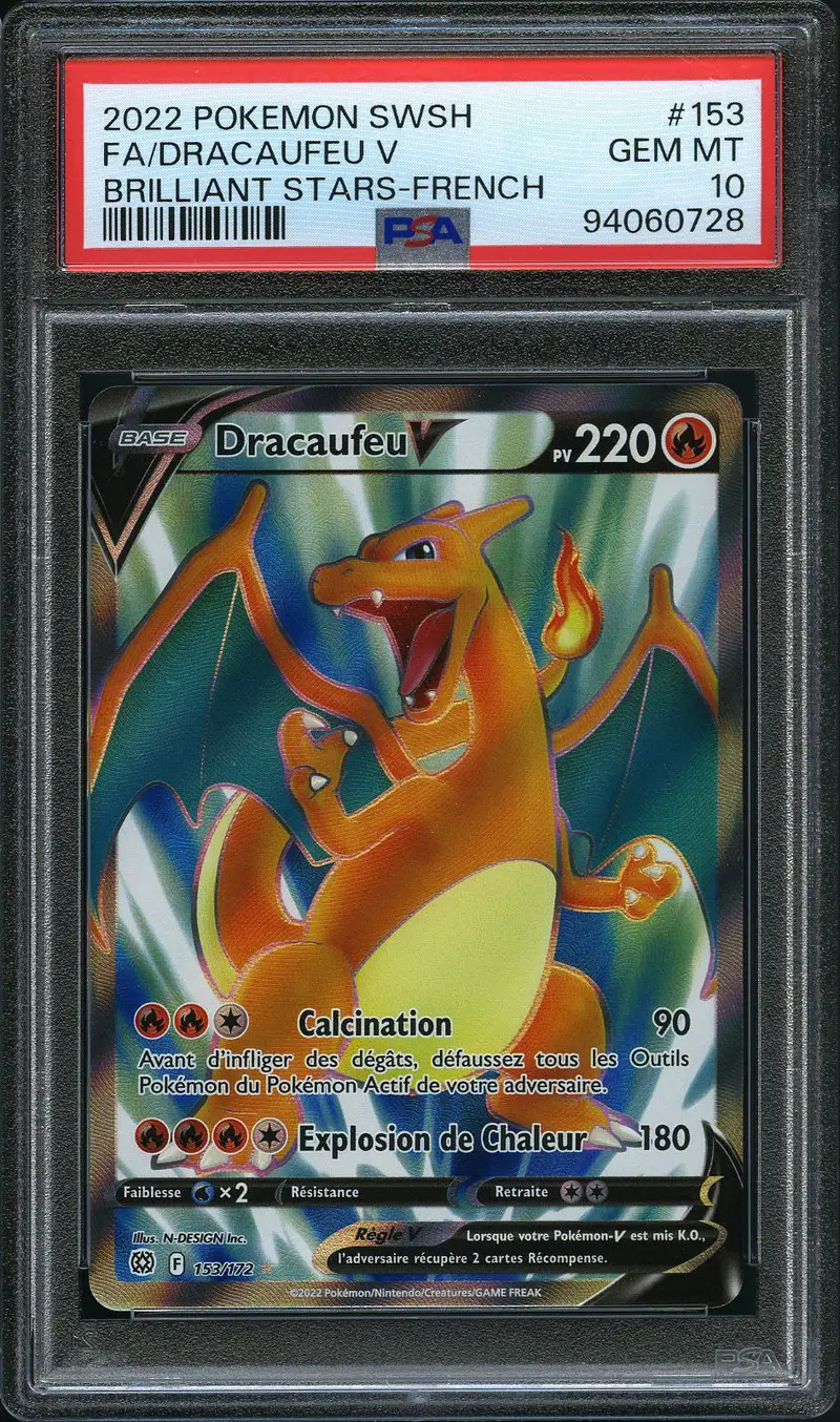 PSA 10 Dracaufeu V