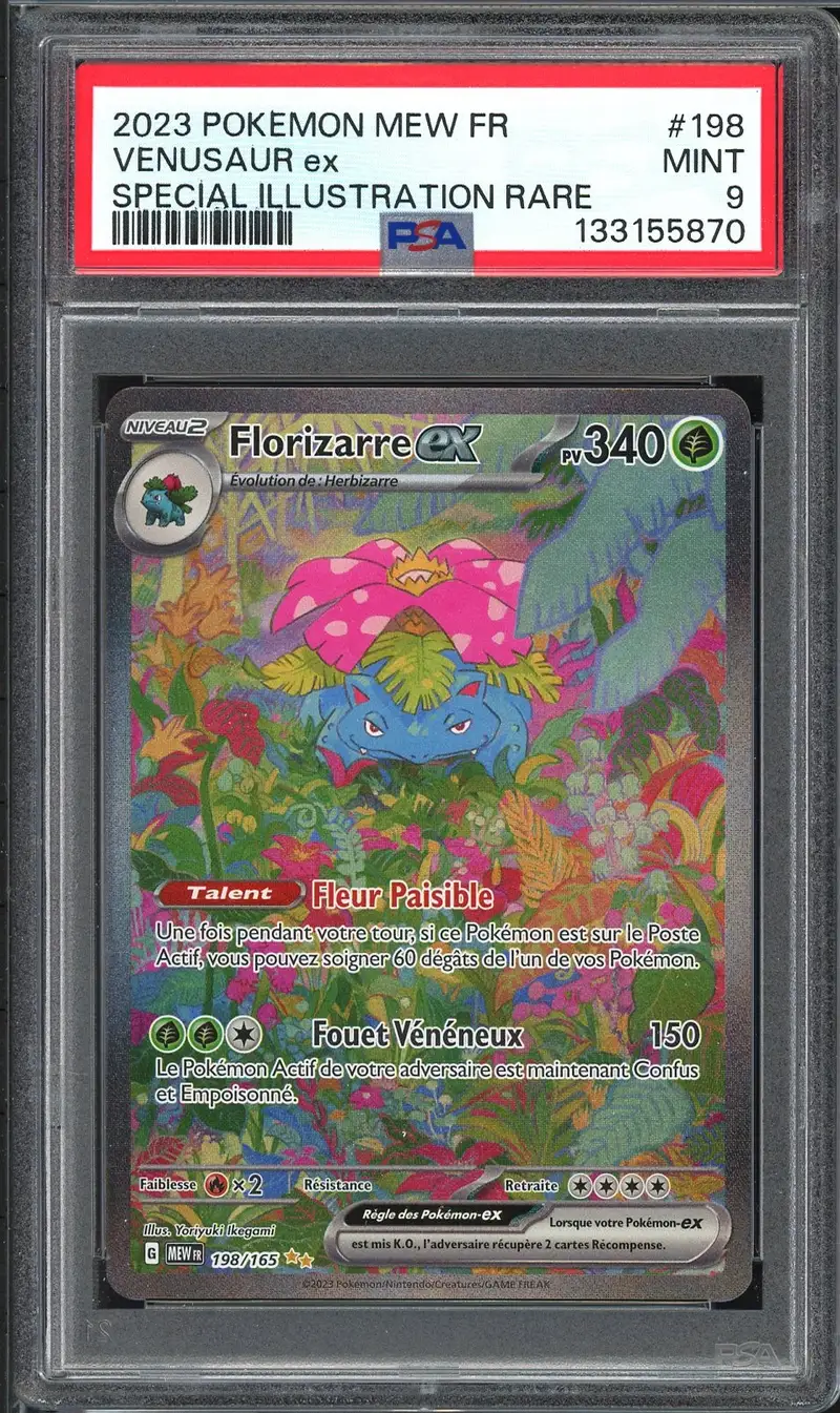 PSA 9 Florizarre Ex