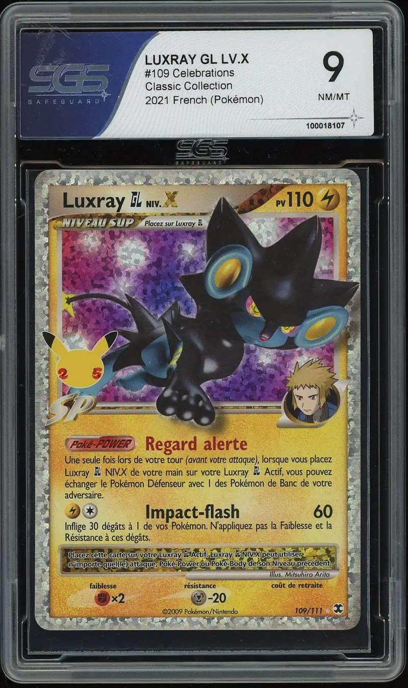 SGS 9 Luxray GL Niv. X Holo