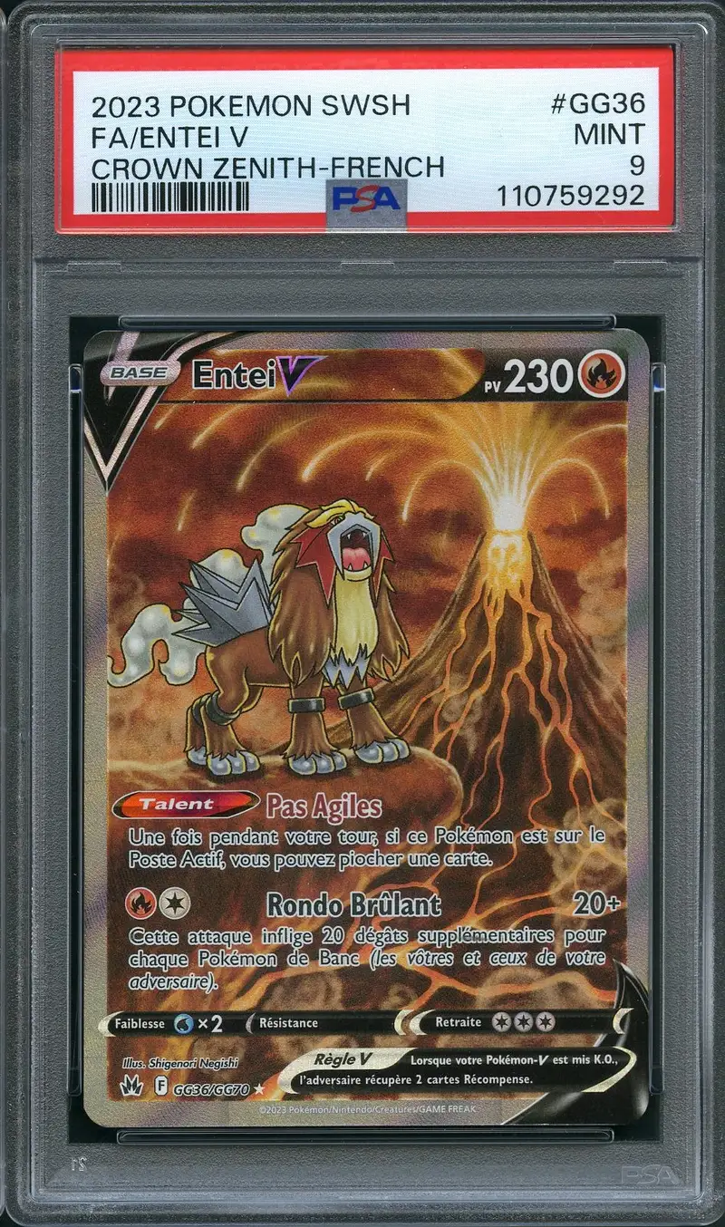 PSA 9 Entei V