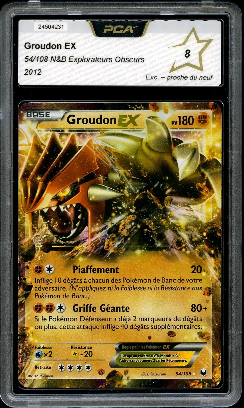 PCA 8 Groudon Ex