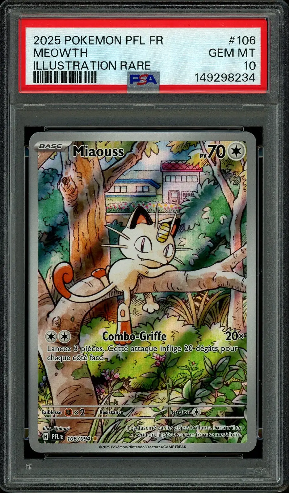PSA 10 Miaouss