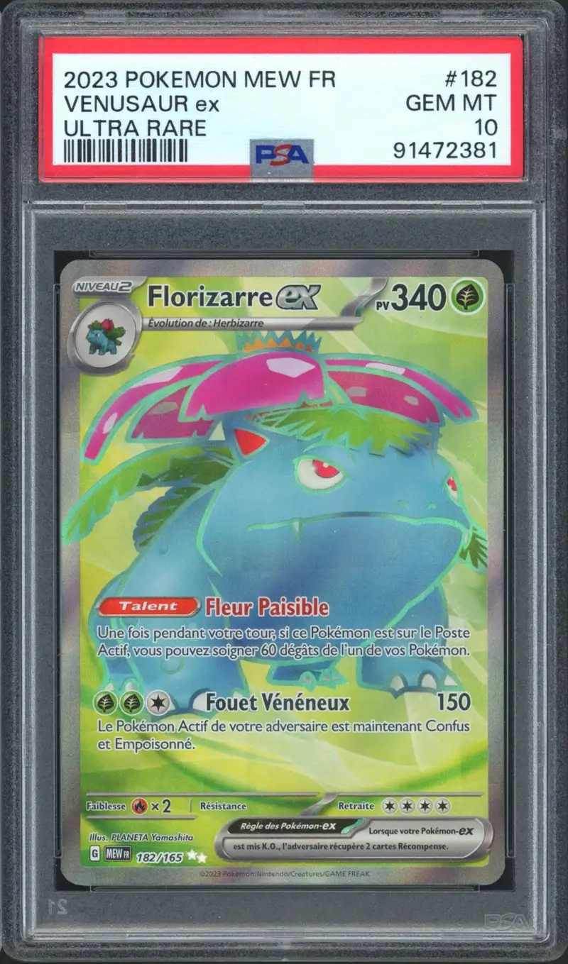 PSA 10 Florizarre Ex