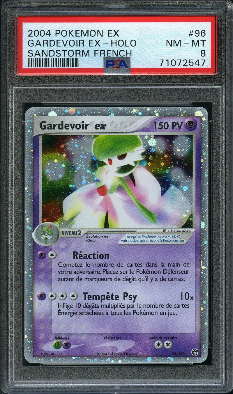 PSA 8 Gardevoir Ex