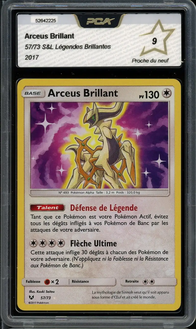 PCA 9 Arceus Brillant