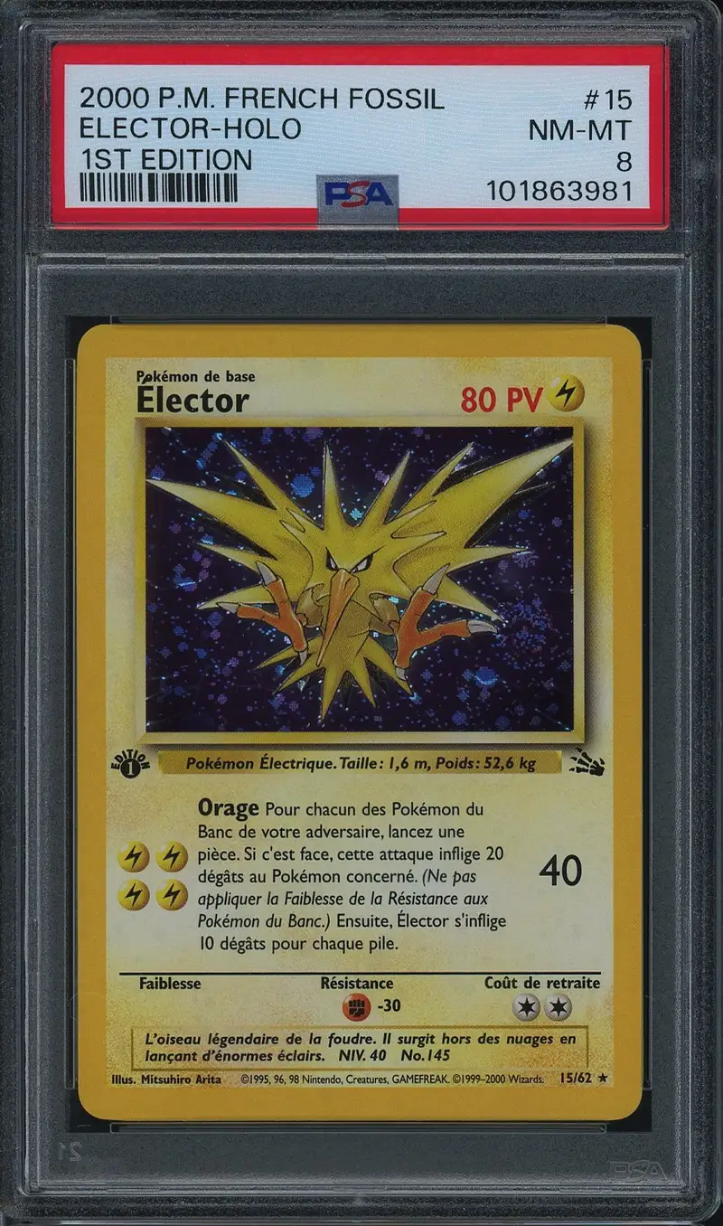 PSA 8 Elector Holo