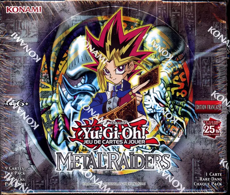 Dsiplay Yu-GI-Oh ! 25th Metal Raiders