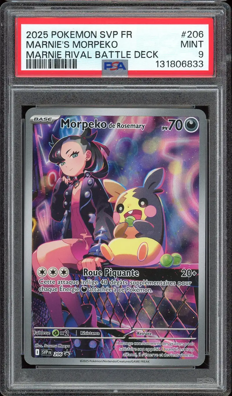 PSA 9 Morpeko de Rosemary