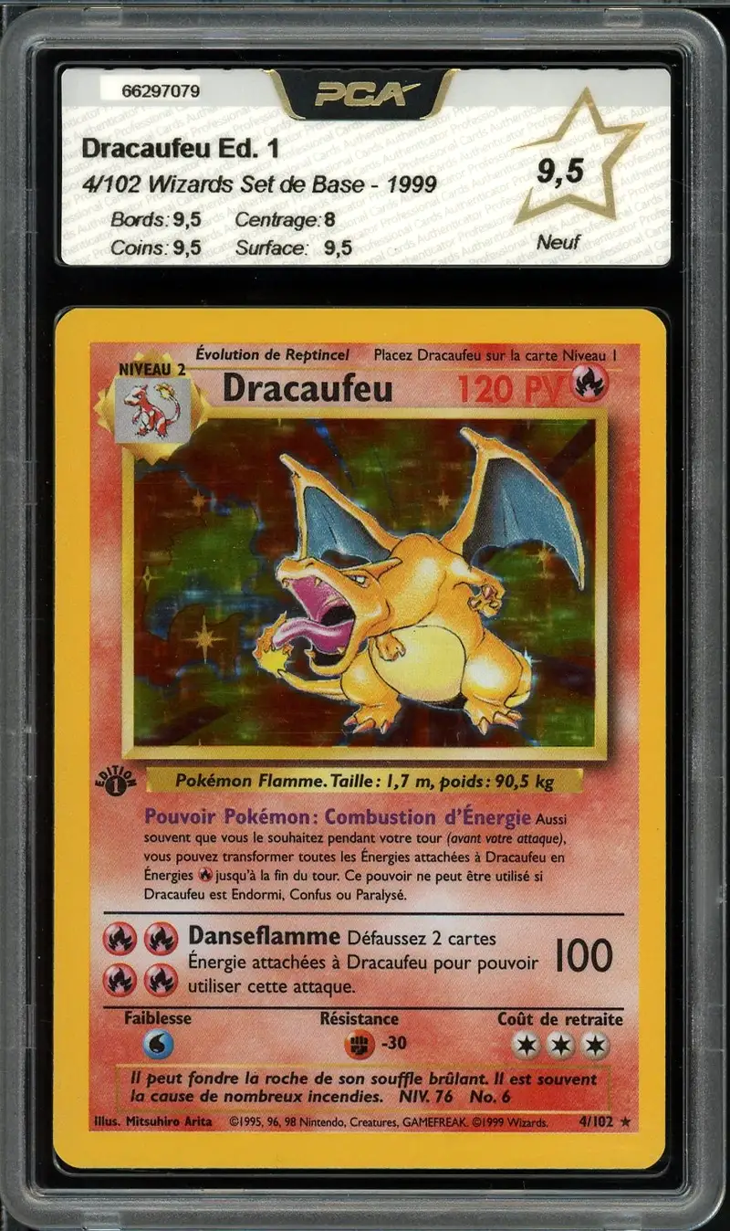 PCA 9.5 Dracaufeu Holo