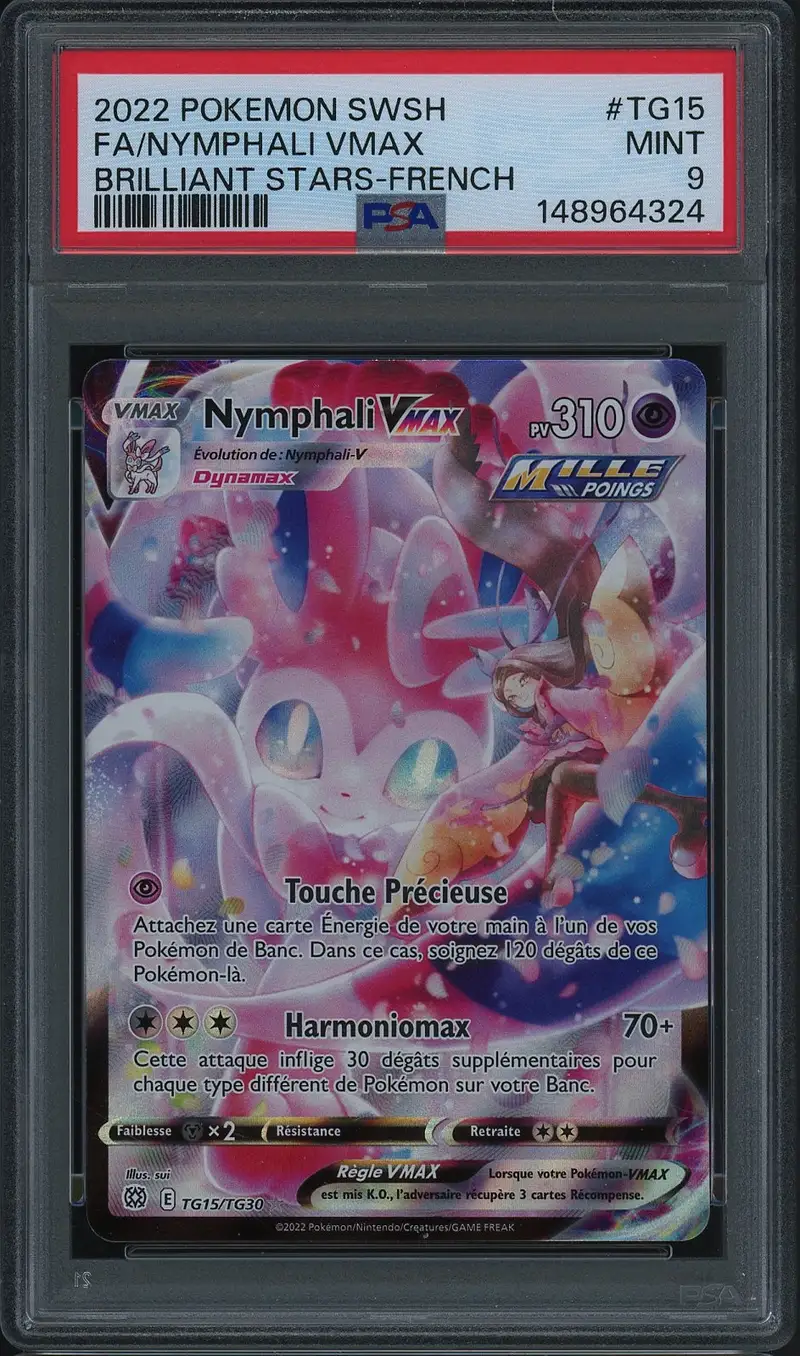 PSA 9 Nymphali VMax