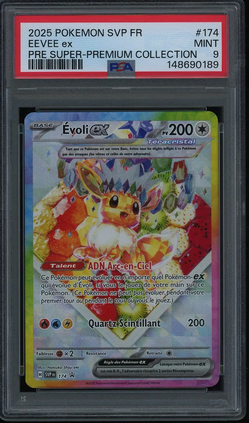 PSA 9 Evoli Ex