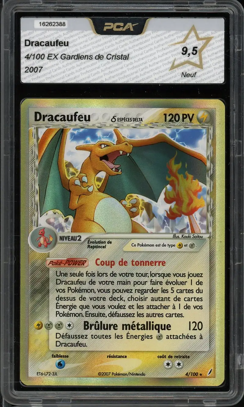 PCA 9.5 Dracaufeu Holo