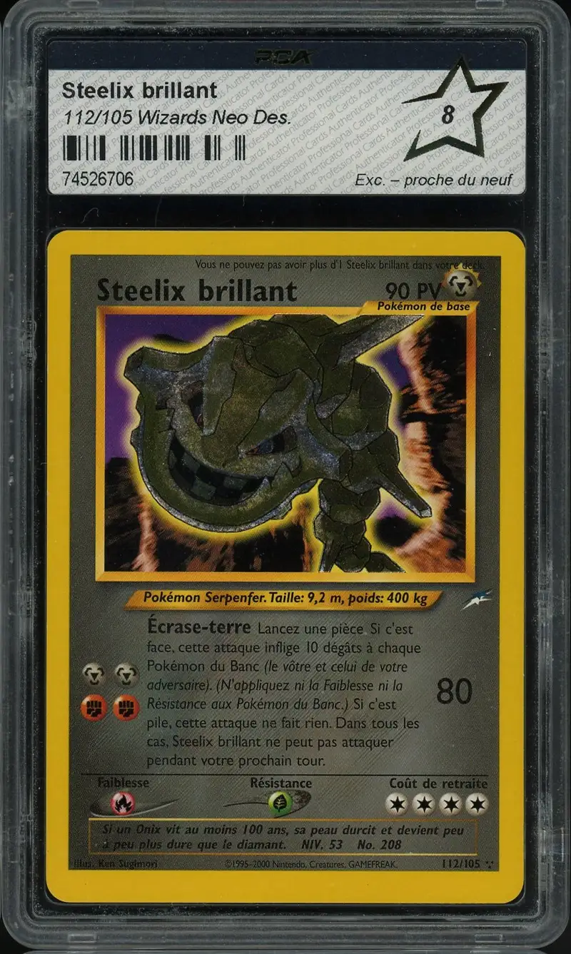 holographic steelix pokemon card VMAX Mint / near mint condition trading card Steelix [Holo] #125 Prices |