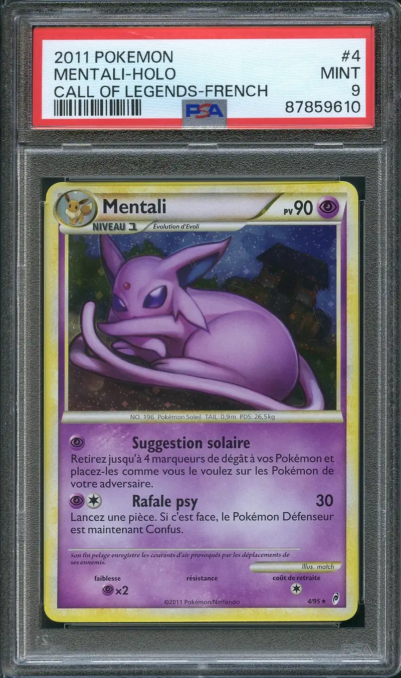 PSA 9 Mentali Holo