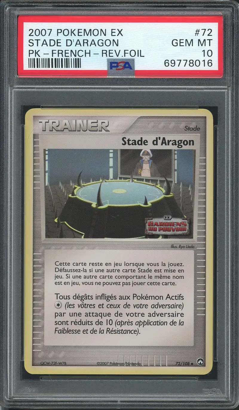 PSA 10 Stade d'Aragon Reverse
