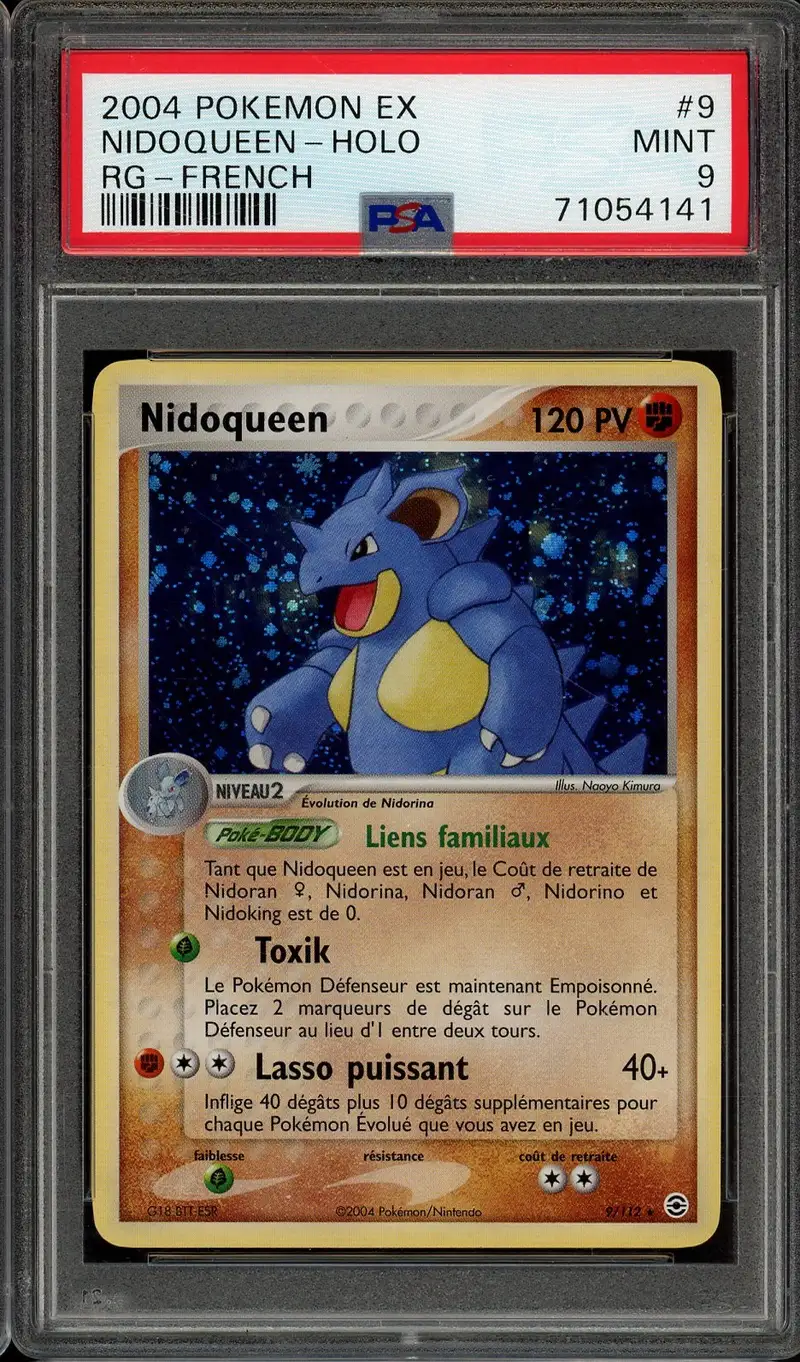 PSA 9 Nidoqueen Holo
