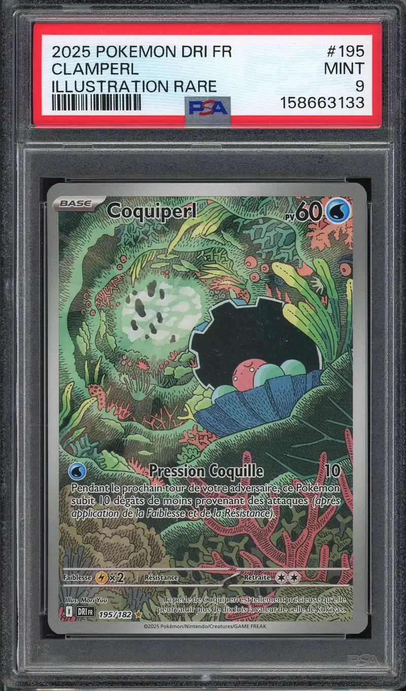 PSA 9 Coquiperl