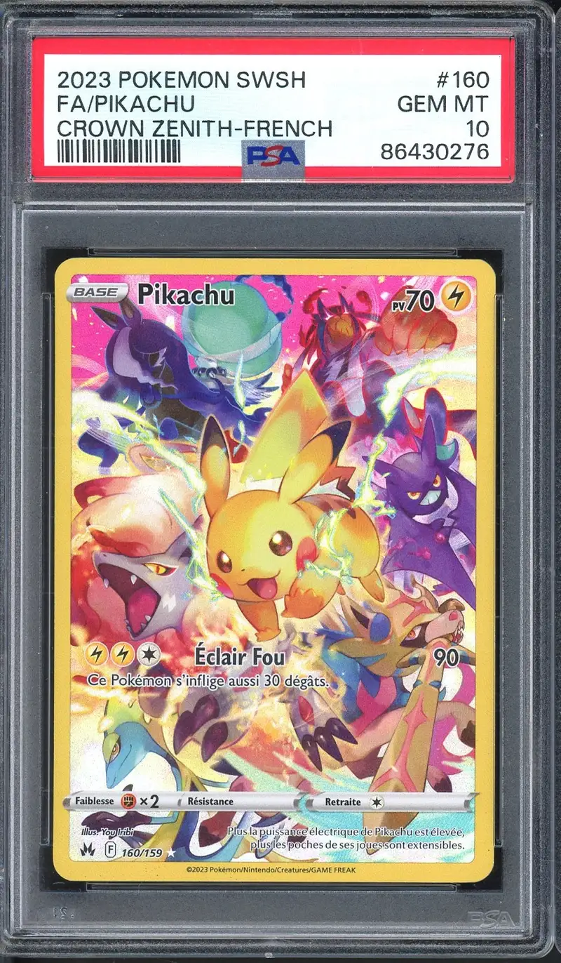 PSA 10 Pikachu
