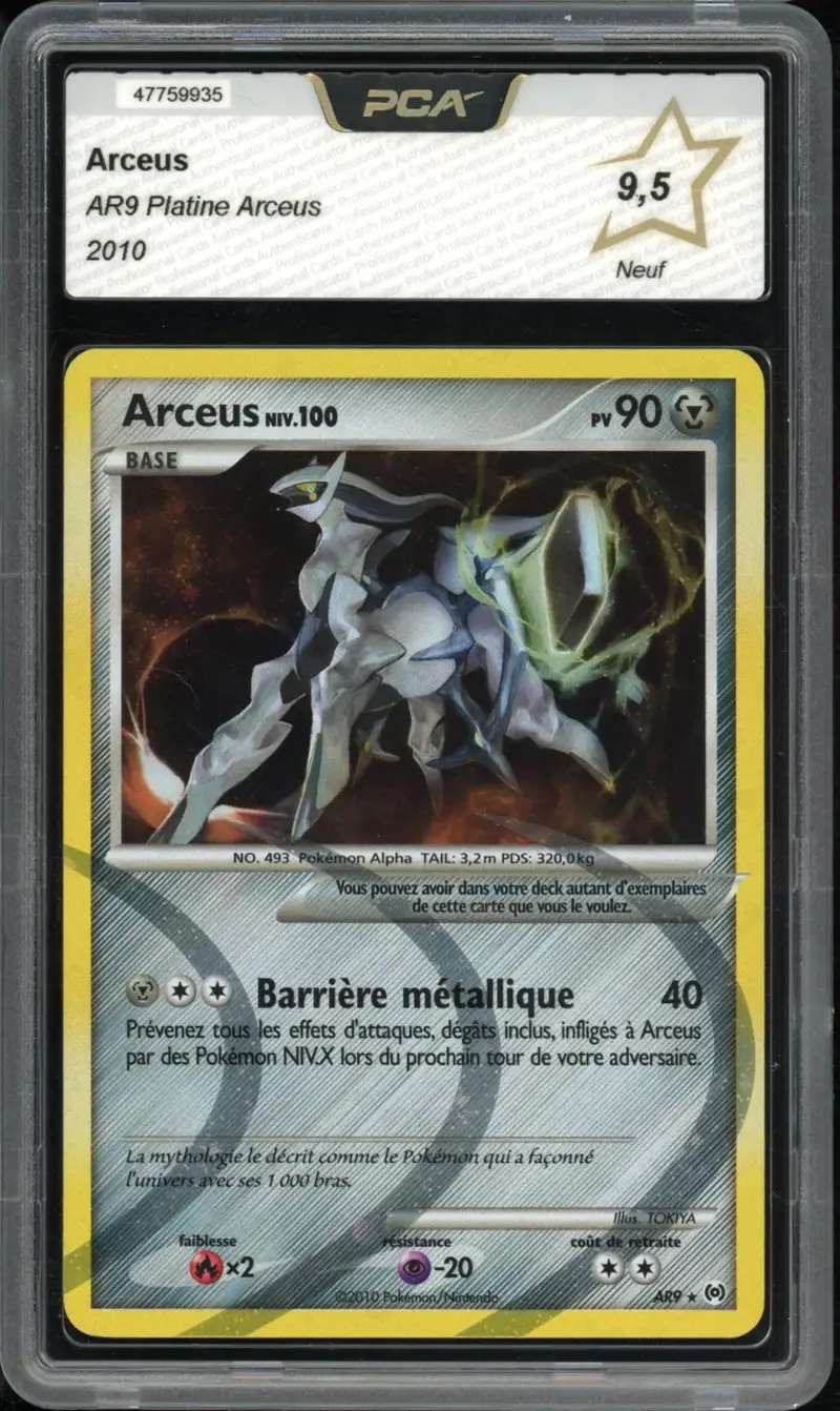 PCA 9.5 Arceus Holo