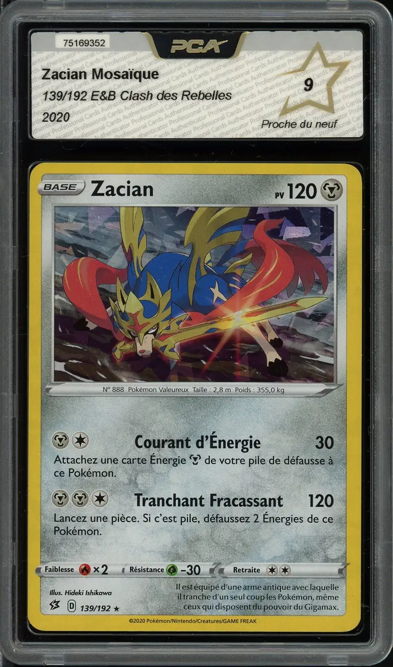PCA 9 Zacian Holo