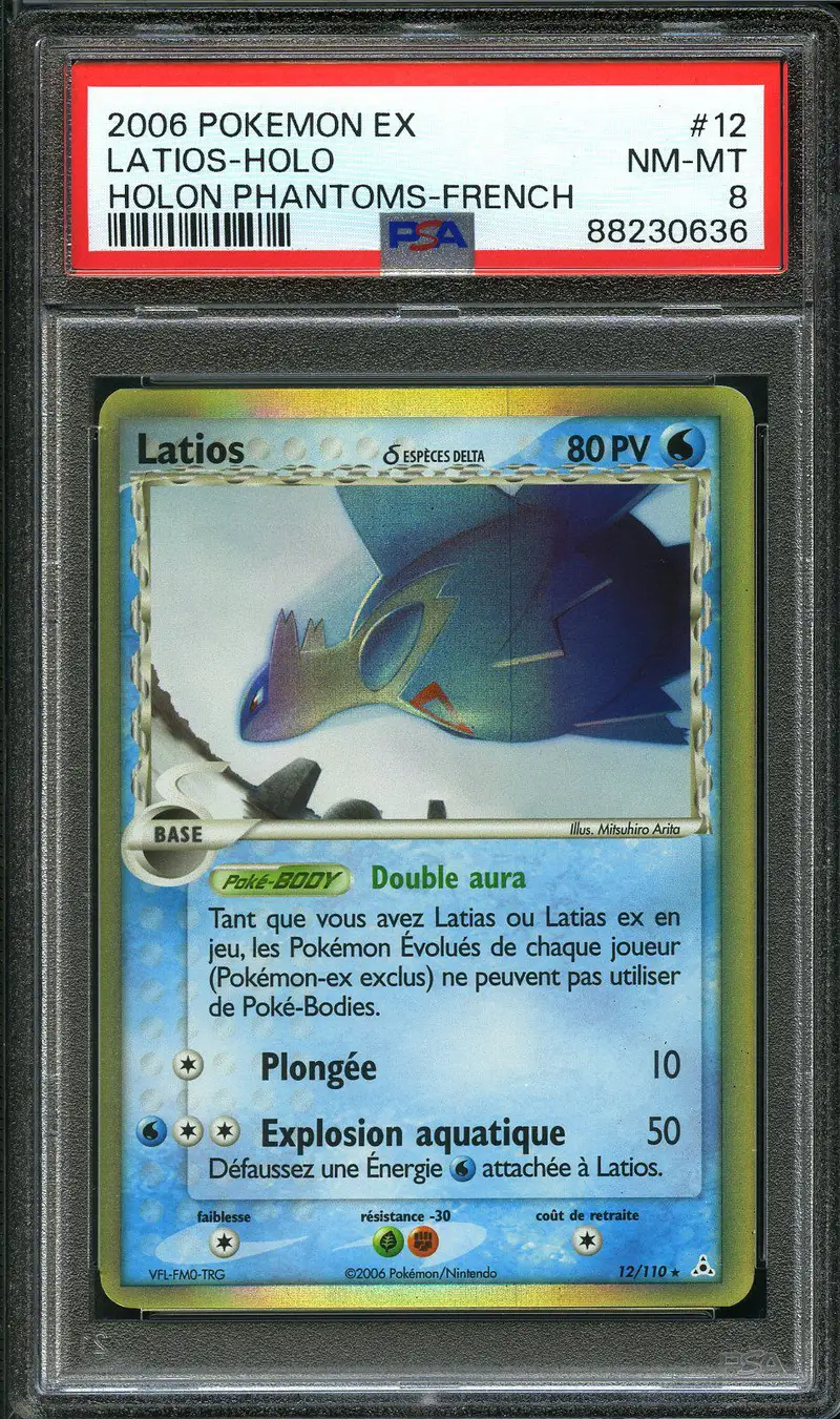 PSA 8 Latios Holo