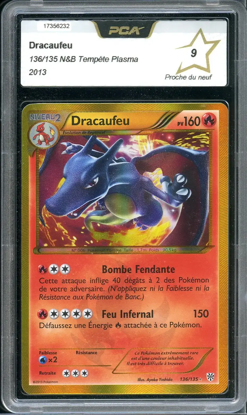 PCA 9 Dracaufeu Gold