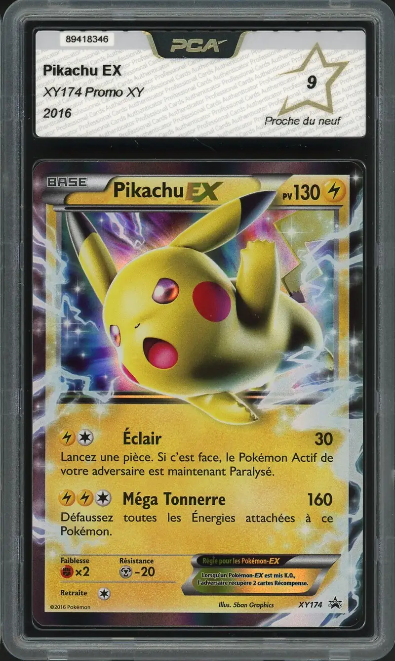 PCA 9 Pikachu Ex