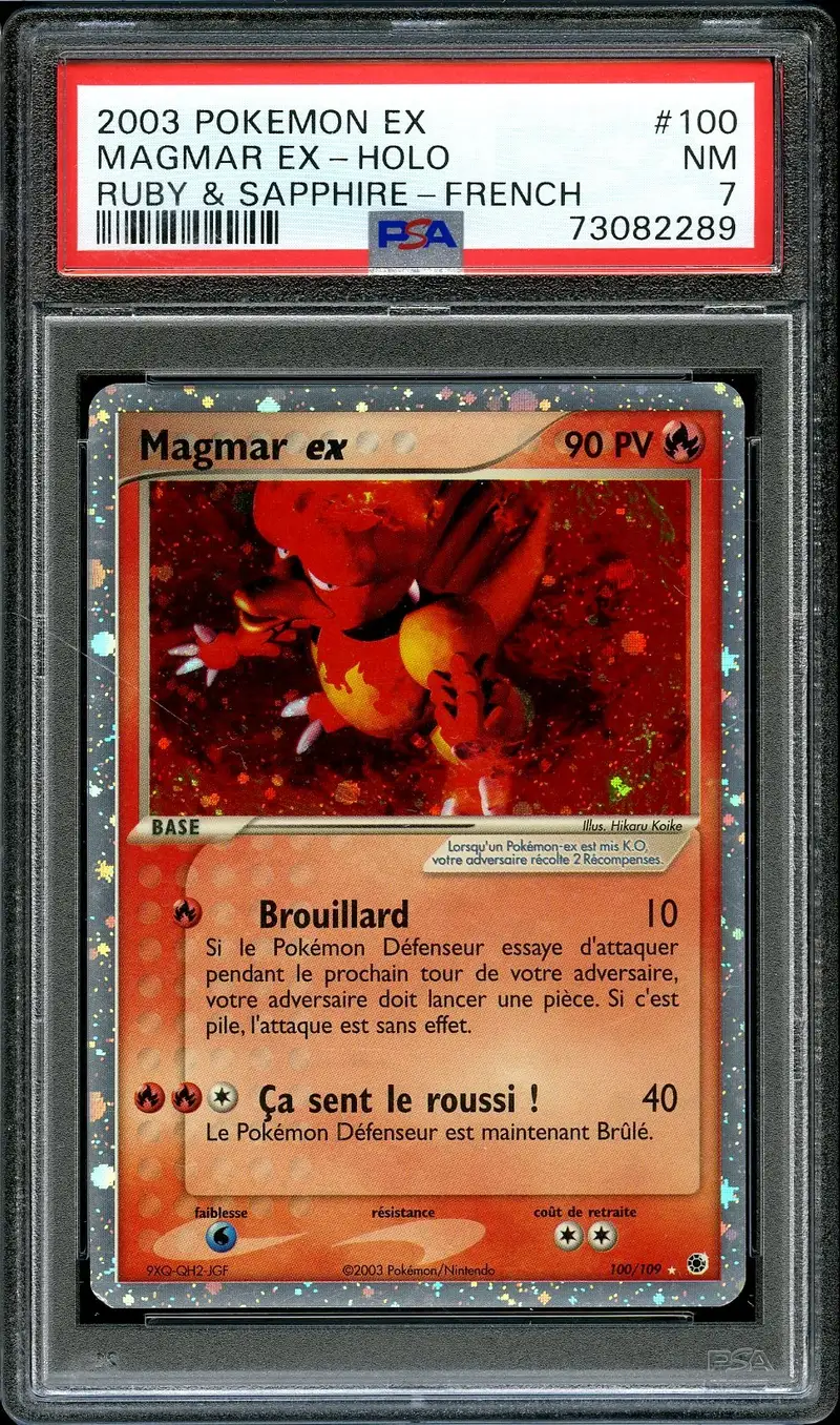 PSA 7 Magmar Ex