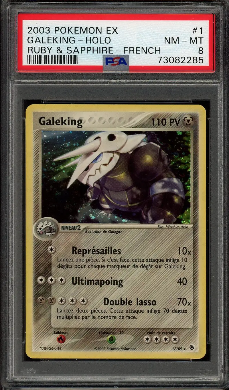PSA 8 Galeking Holo