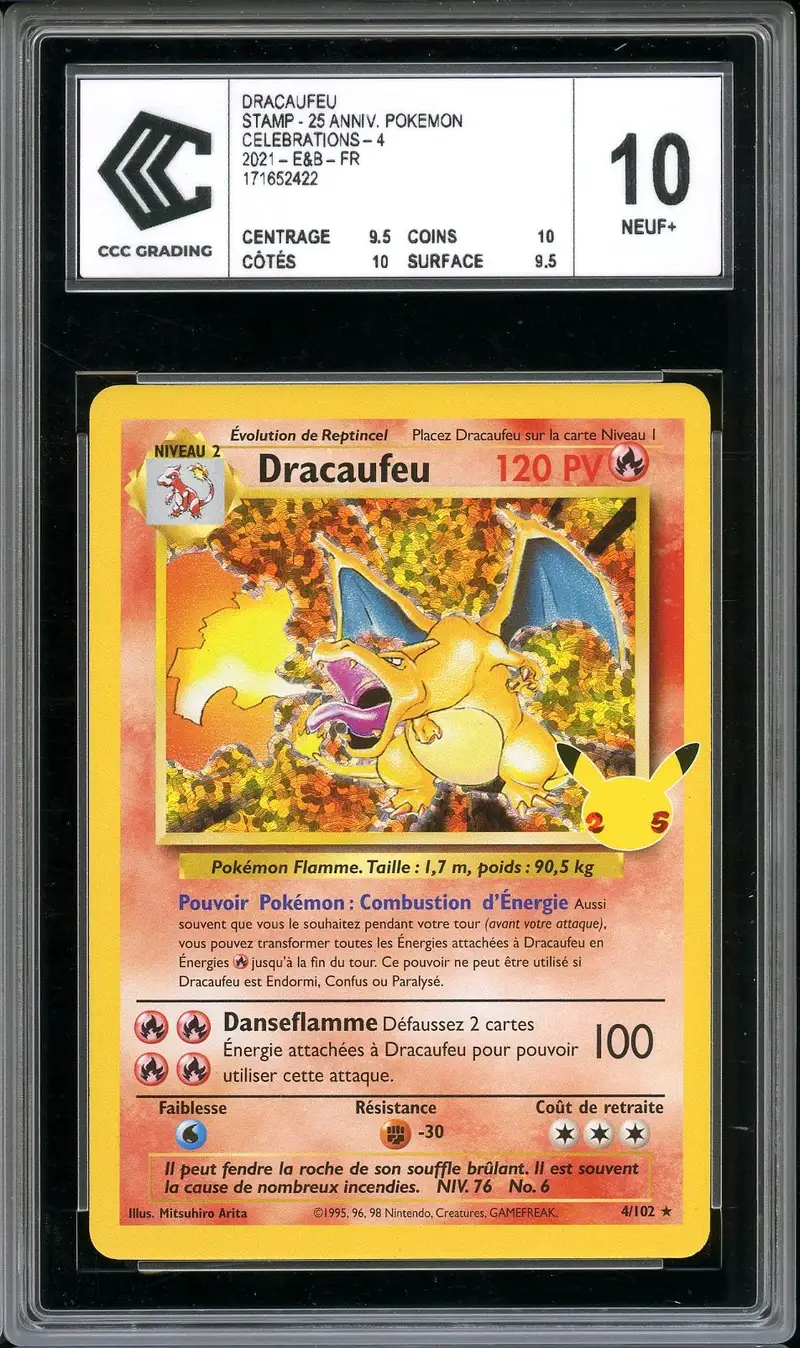 CCC 10 Dracaufeu Holo