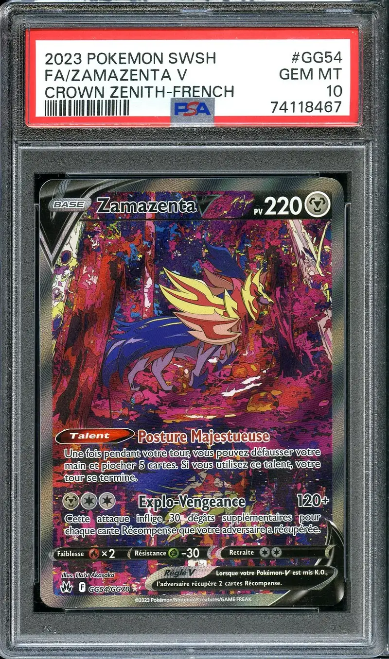 PSA 10 Zamazenta V