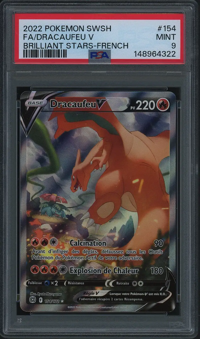 PSA 9 Dracaufeu V