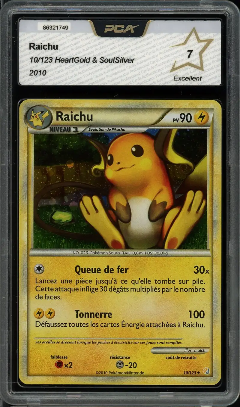 PCA 7 Raichu Holo