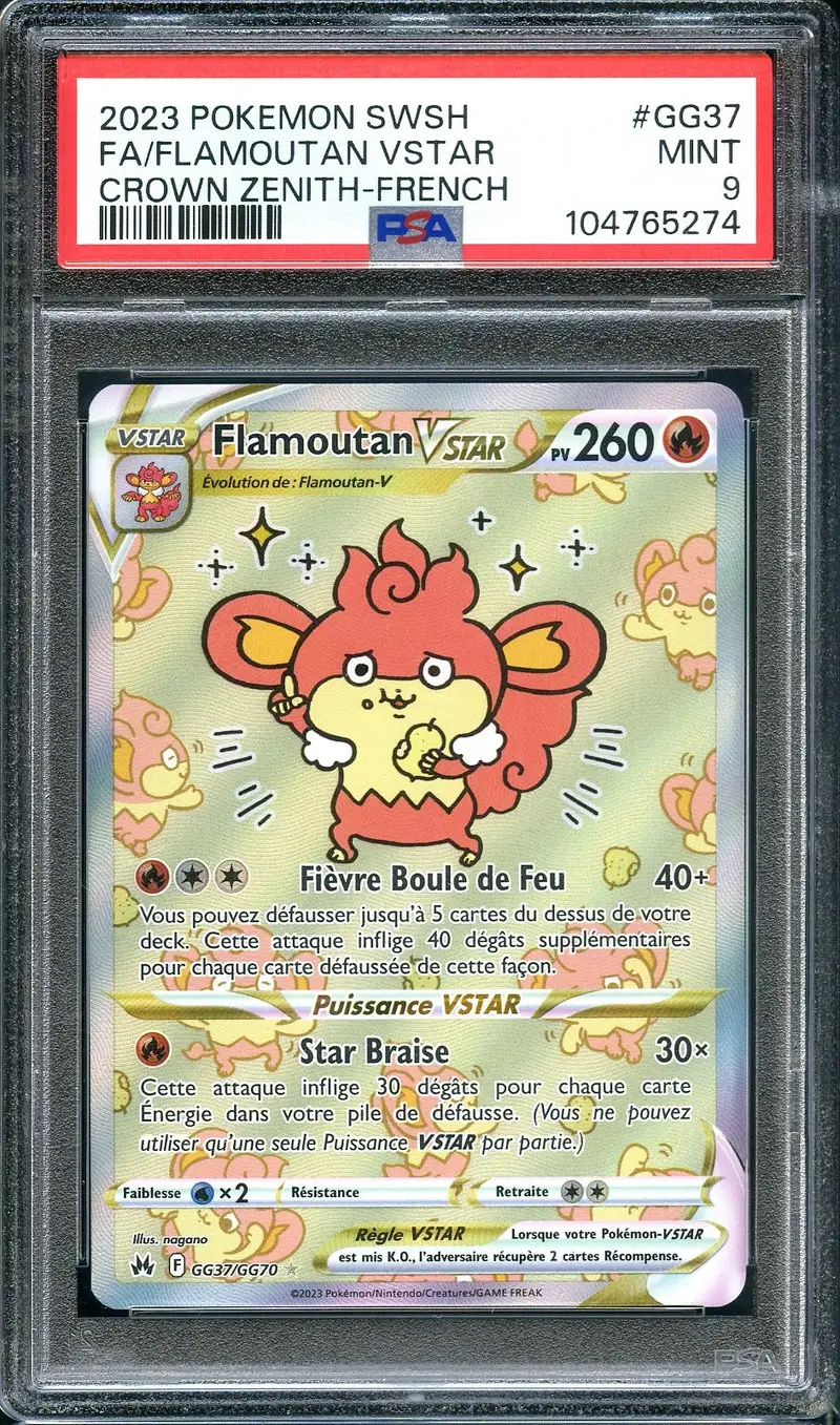 PSA 9 Flamoutan VStar
