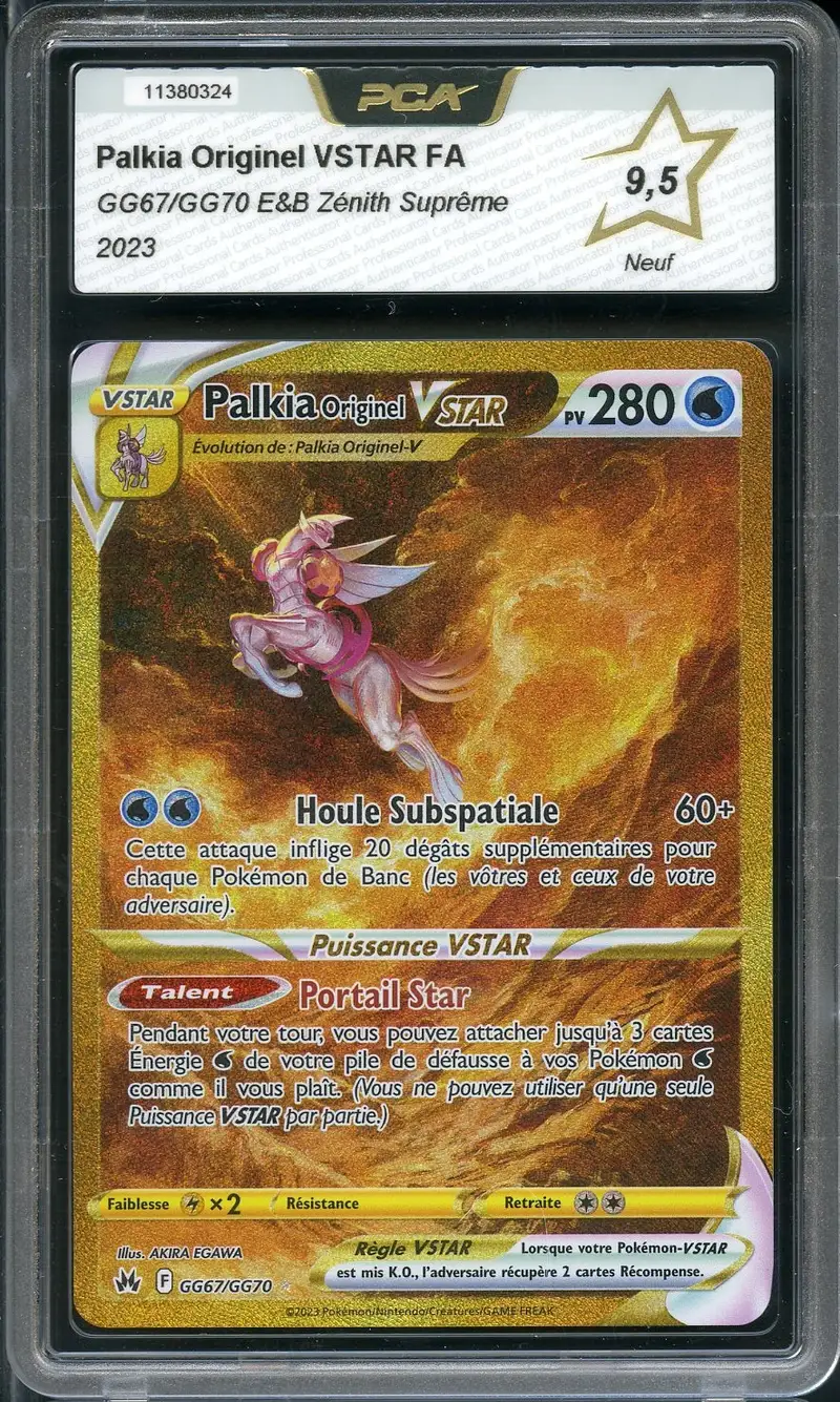 PCA 9.5 Palkia Originel VStar Gold