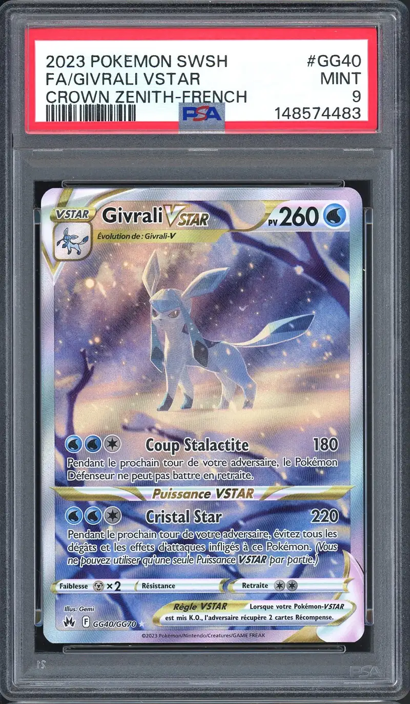 PSA 9 Givrali VStar