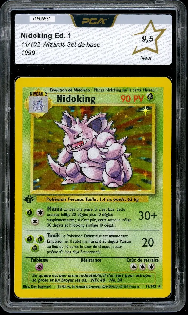 PCA 9.5 Nidoking Holo