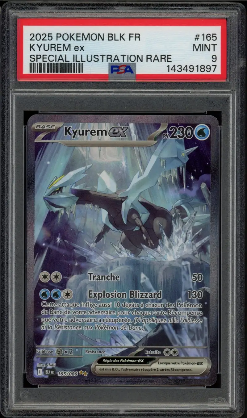 PSA 9 Kyurem Ex