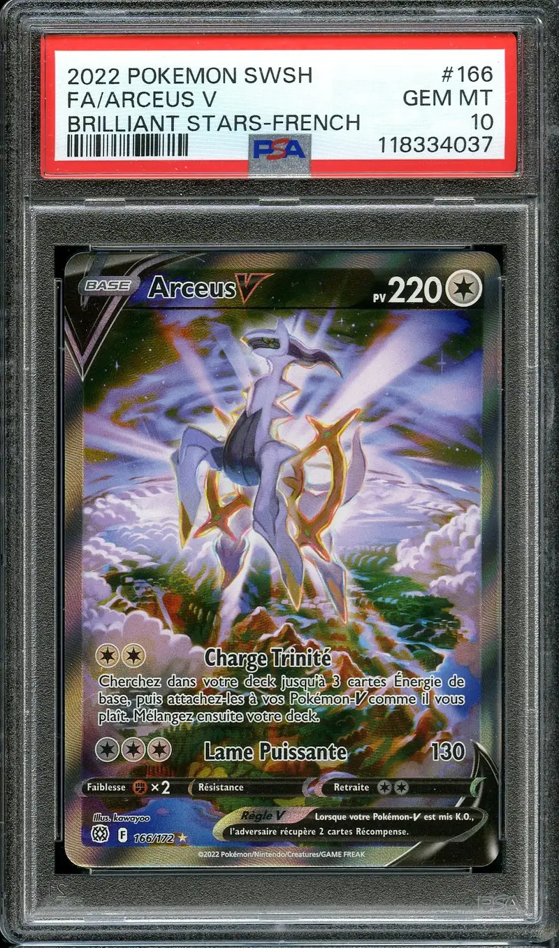 PSA 10 Arceus V
