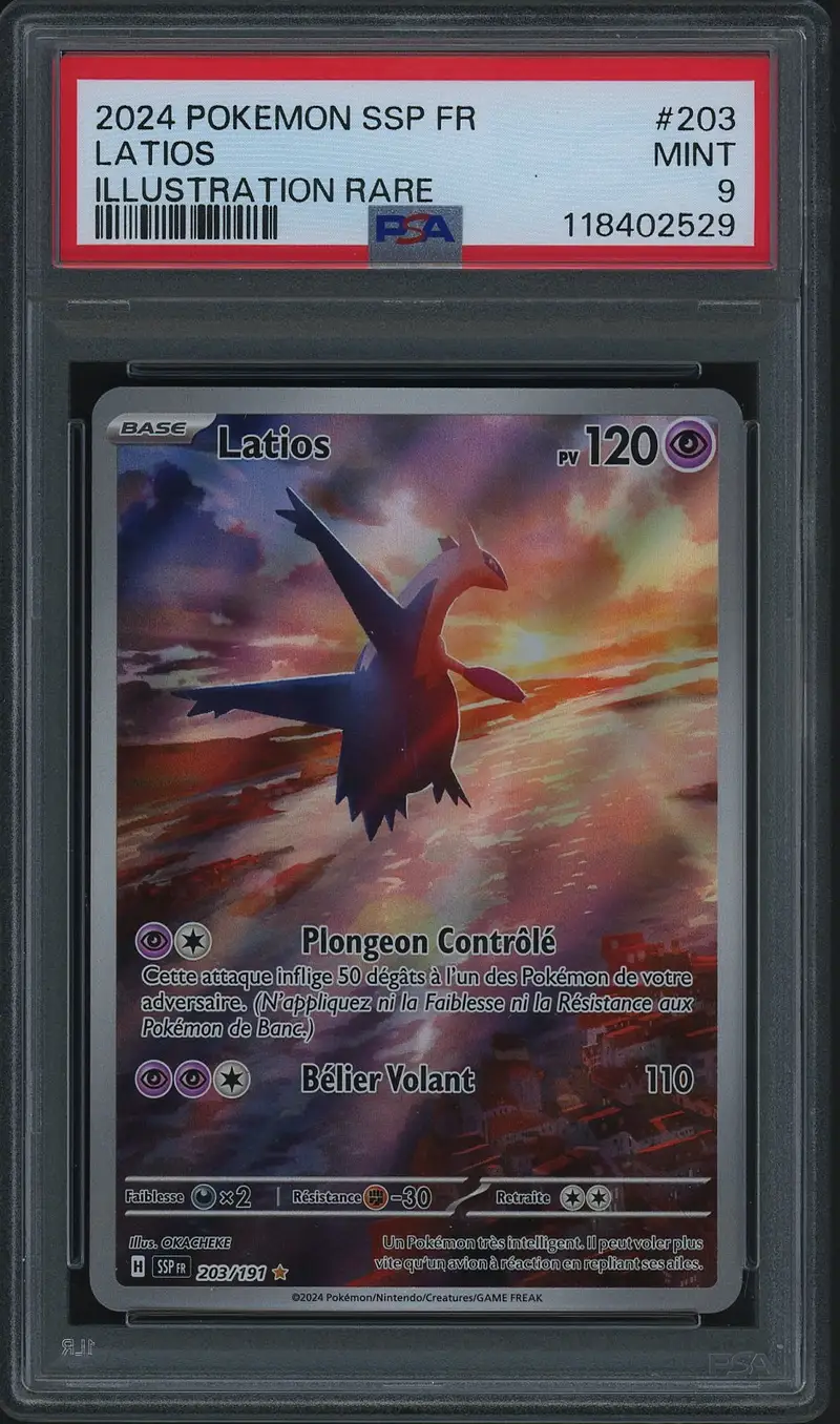 PSA 9 Latios