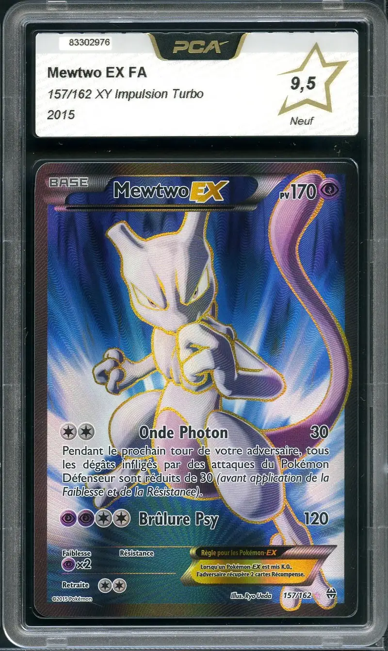PCA 9.5 Mewtwo Ex